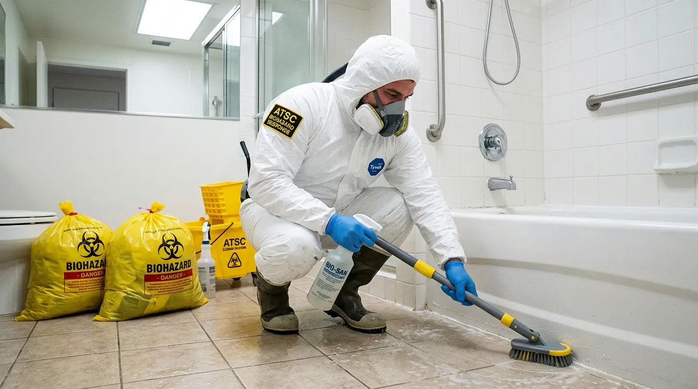 Decontamination equipment deployed for Blood Cleanup in Texas City